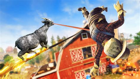 play catch with a person goat simulator 3
